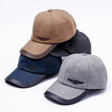 Men Women Middle-aged Cotton Baseball Caps