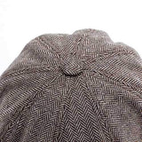 Men Middle-aged Cotton Newsboy Hunting Hat Beret Caps