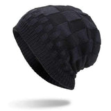 Men Women Winter Warm Coral Fleece Thicken Beanie Caps
