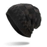 Men Women Winter Warm Coral Fleece Thicken Beanie Caps