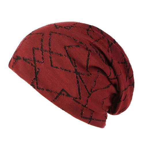 Winter Slouchy Beanie Caps Earmuffs Brimless Bonnet