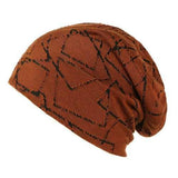 Winter Slouchy Beanie Caps Earmuffs Brimless Bonnet