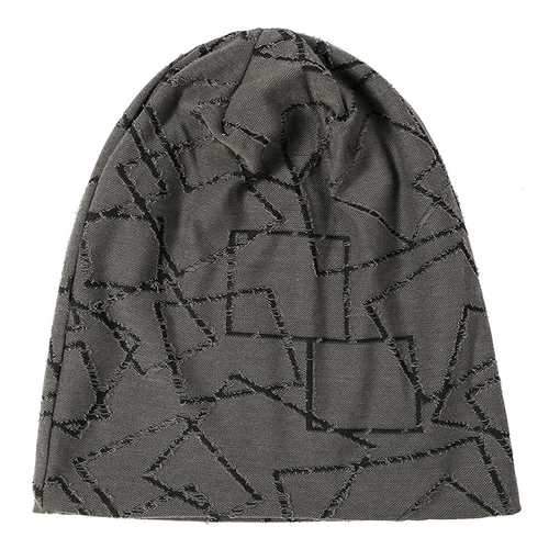 Winter Slouchy Beanie Caps Earmuffs Brimless Bonnet