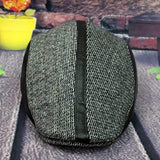 Men Women Winter Cotton Earmuffs Newsboy Beret Ivy Cap