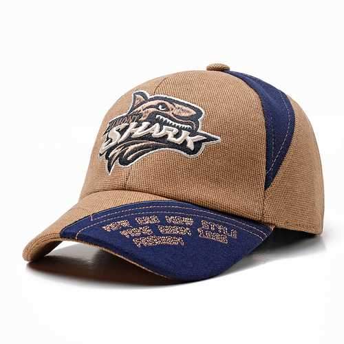 Boys Girls Cotton Letter Embroidered Earmuffs Baseball Cap