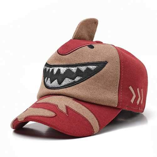 Children Cotton Letter Embroidered Earmuffs Baseball Cap