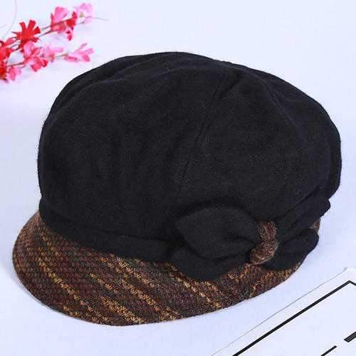 Women Winter Leisure Cotton Earmuffs Newsboy Painter Hat