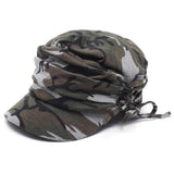 Womens Winter Cotton Printting Painter Beret Caps