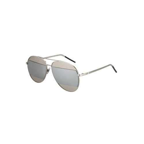 Chic Irregular Lenses Silver Alloy Sunglasses For Women - Silver