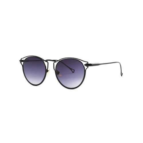 Cute Black Arrow Cat Eye Sunglasses - Black
