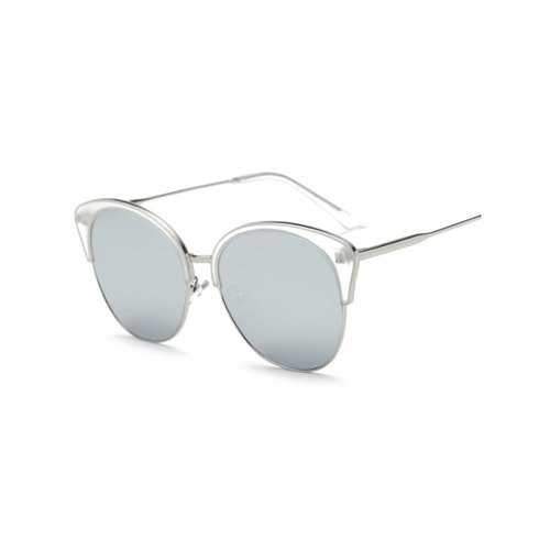 Joy-Ride Transparent Rims Butterfly Sunglasses - Transparent