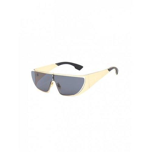 Cool Hollow Out Cycling Sunglasses - Golden