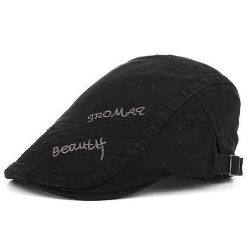 Tromaq Beautlf Embroidery UV Protection Jeff Cap - Black