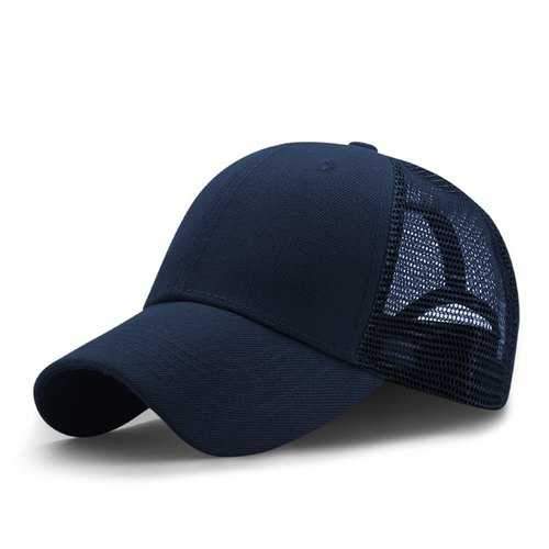 Breathable Mesh Outdoor Baseball Hat - Cerulean