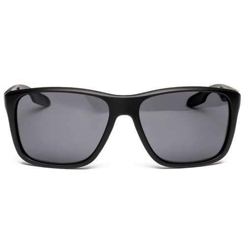 TOMYE P6023 2018 New PC Square Frame Driver Polarized Sunglasses - Black Frame + Grey Lens
