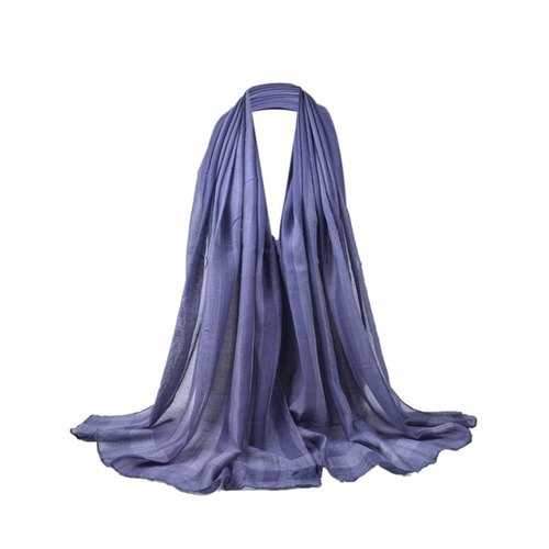 Retro Soild Color Pattern Long Sheer Scarf - Smashing