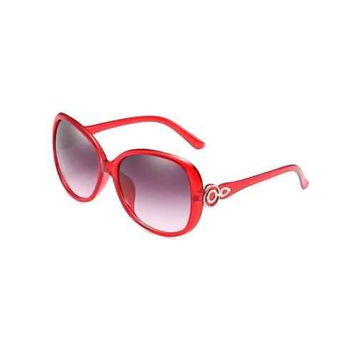 Anti Fatigue Oversized Butterfly Sunglasses - Chilli Pepper