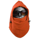Men's Outdoor Ski Neck Protection Fleece Riding Hat Visor Caps