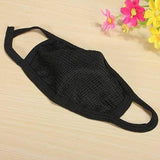 Mens Womens Dustproof Cotton Black Mouth Face Mask
