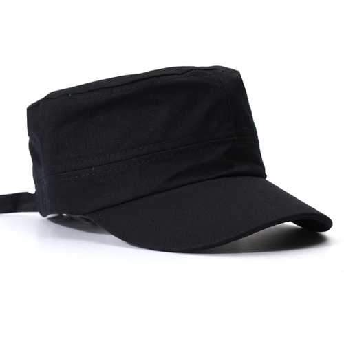 Korean Fashion Flat Outdoor Army Hat Baseball Cap For Men & Women