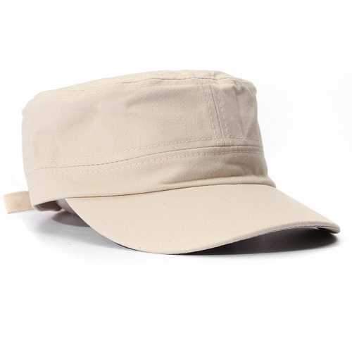 Korean Fashion Flat Outdoor Army Hat Baseball Cap For Men & Women