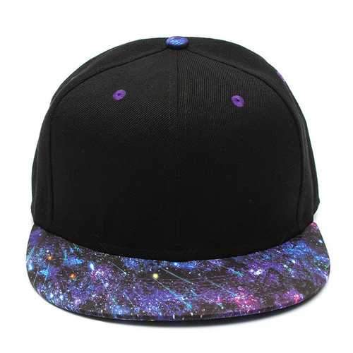 Galaxy Pattern Unisex Adjustable Hat Hiphop Snapback Baseball Cap