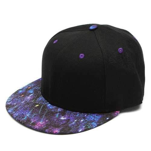Galaxy Pattern Unisex Adjustable Hat Hiphop Snapback Baseball Cap