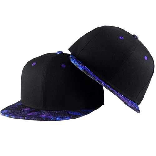 Galaxy Pattern Unisex Adjustable Hat Hiphop Snapback Baseball Cap