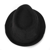 Mens Women Unisex Fedora Hat Trilby Polyester Cotton Blend Panama Beach Sun Cap