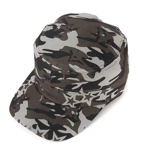 Unisex Men Women Army Camouflage Military Soldier Hat Sport Cap Jungle