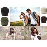 Hot Jungle Camo Camouflage Army Military Cadet Cotton Cap Sun Hat