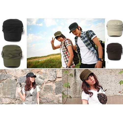 Hot Jungle Camo Camouflage Army Military Cadet Cotton Cap Sun Hat