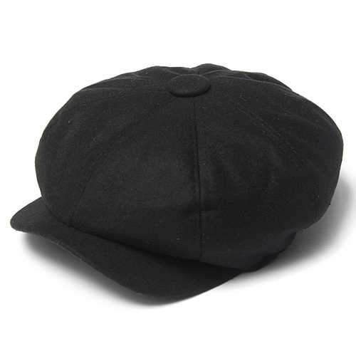 Unisex Women Men Newsboy Flat Cabbie Linen Berets Duckbill Cap Hat