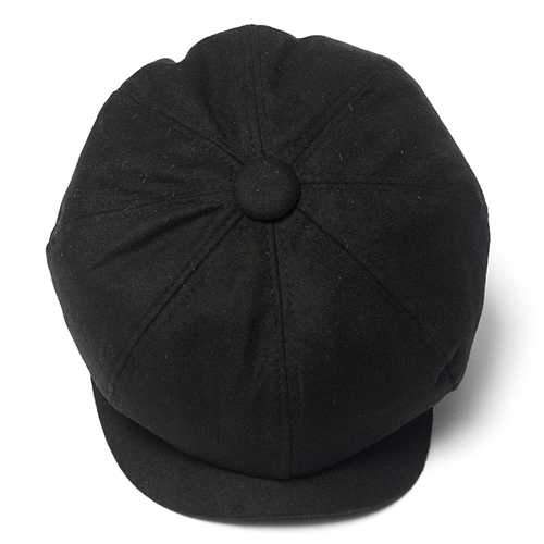 Unisex Women Men Newsboy Flat Cabbie Linen Berets Duckbill Cap Hat