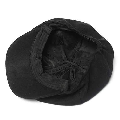 Unisex Women Men Newsboy Flat Cabbie Linen Berets Duckbill Cap Hat