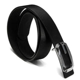 Men Women Metal Buckle Leather Business Belt