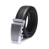 Men's Casual Business Automatic Buckle Leather Belt