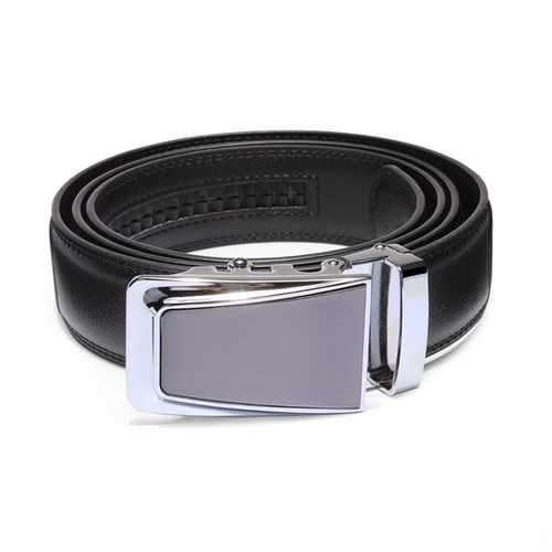 Men's Casual Business Automatic Buckle Leather Belt