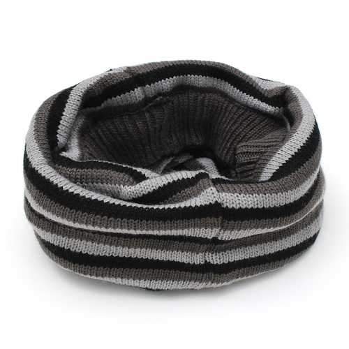 Mens Womens Knit Winter Skull Ski Crochet Beanie Neck Warmer Hat