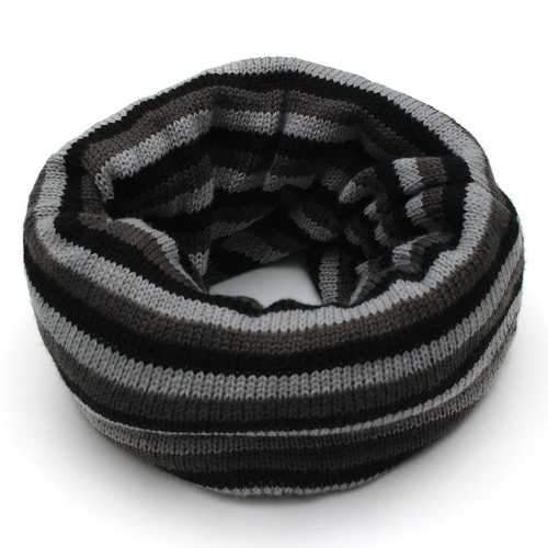 Mens Womens Knit Winter Skull Ski Crochet Beanie Neck Warmer Hat