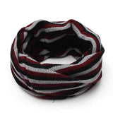 Mens Womens Knit Winter Skull Ski Crochet Beanie Neck Warmer Hat