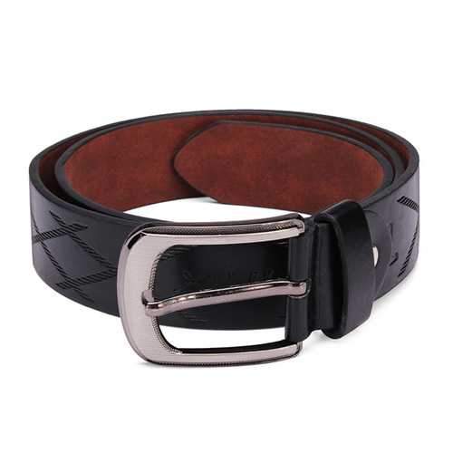 Fashion Mens Business Casual Pin Buckle Artificial Leather PU Belt