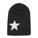 Men Women Warm Winter Star Hip Pop Caps Beanie Knitted Ski Hats