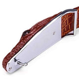 125CM Mens Leather  Polyvinyl Chloride Alligator Alloy Belt