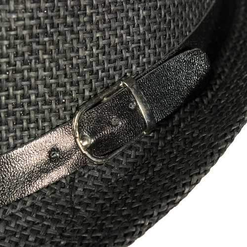 Unisex Braid Fedora Trilby Gangster Cap Beach Sun Straw Panama Hat