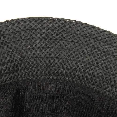 Unisex Braid Fedora Trilby Gangster Cap Beach Sun Straw Panama Hat