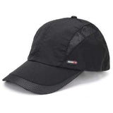 Men Hat Breathable Polyester Acrylic Outdoor Sports Golf Mesh Baseball Cap
