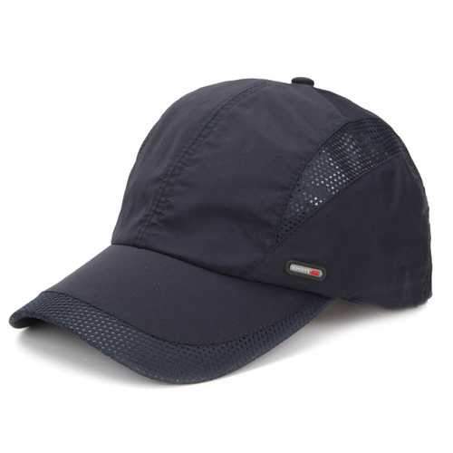 Men Hat Breathable Polyester Acrylic Outdoor Sports Golf Mesh Baseball Cap
