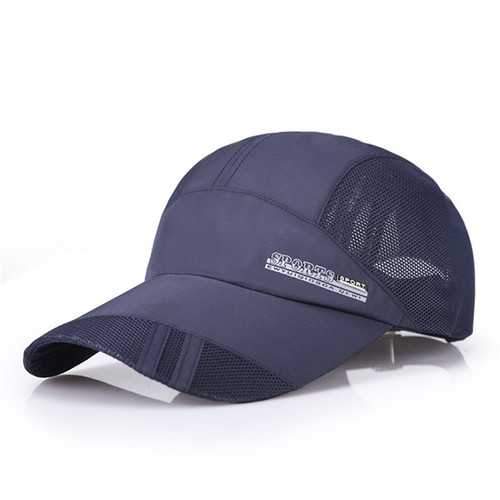 Unisex Breathable Quick Dry Mesh Outdoor Baseball Cap