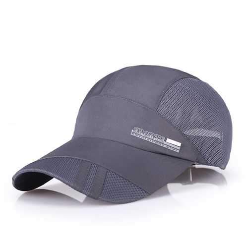 Unisex Breathable Quick Dry Mesh Outdoor Baseball Cap